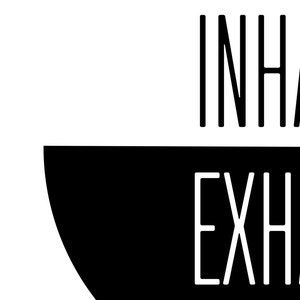 Digital Download Wall Art Print Inhale Exhale Instant image 2