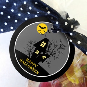 Printable Halloween Favor Tags And Bag Topper, Instant Download Halloween Printables image 2