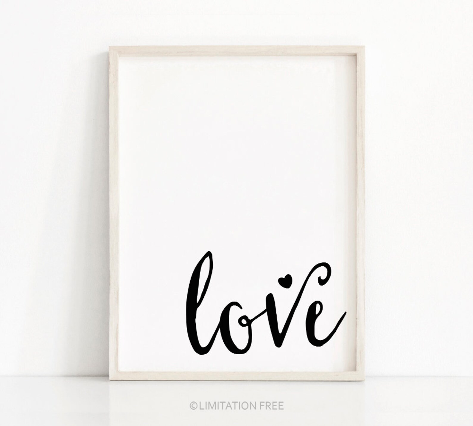 Love Wall Art Printable Digital Download Art Home Decor Wall - Etsy