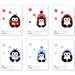 Penguins Printable Christmas Tags Instant Download Christmas - Etsy
