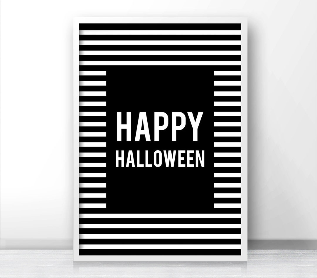 Happy Halloween Print, Halloween Printables, Fall Printable Art ...