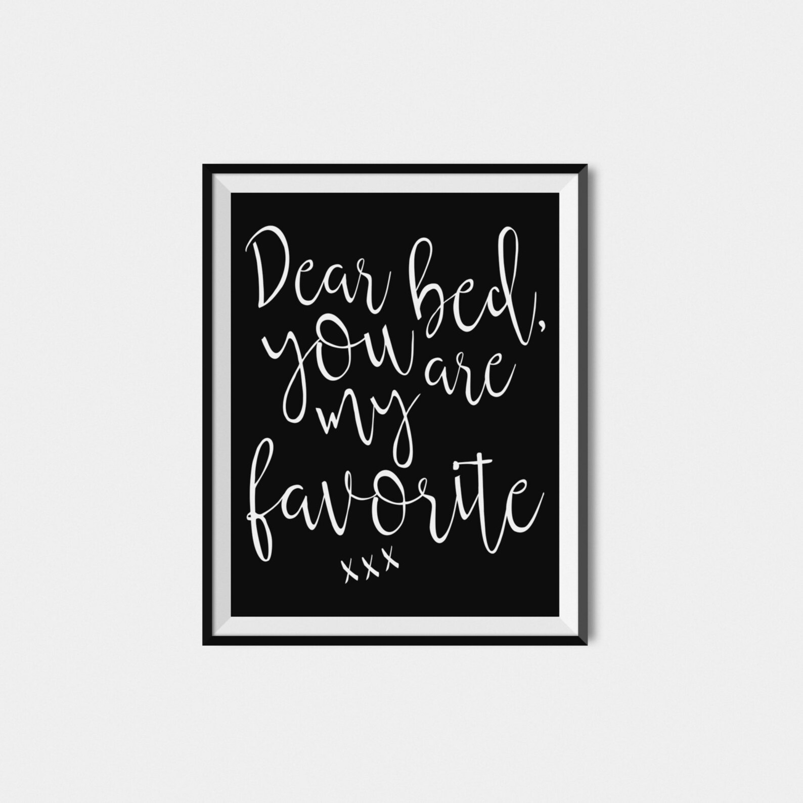 Digital Download Printable Quote Bedroom Print Bedroom Etsy