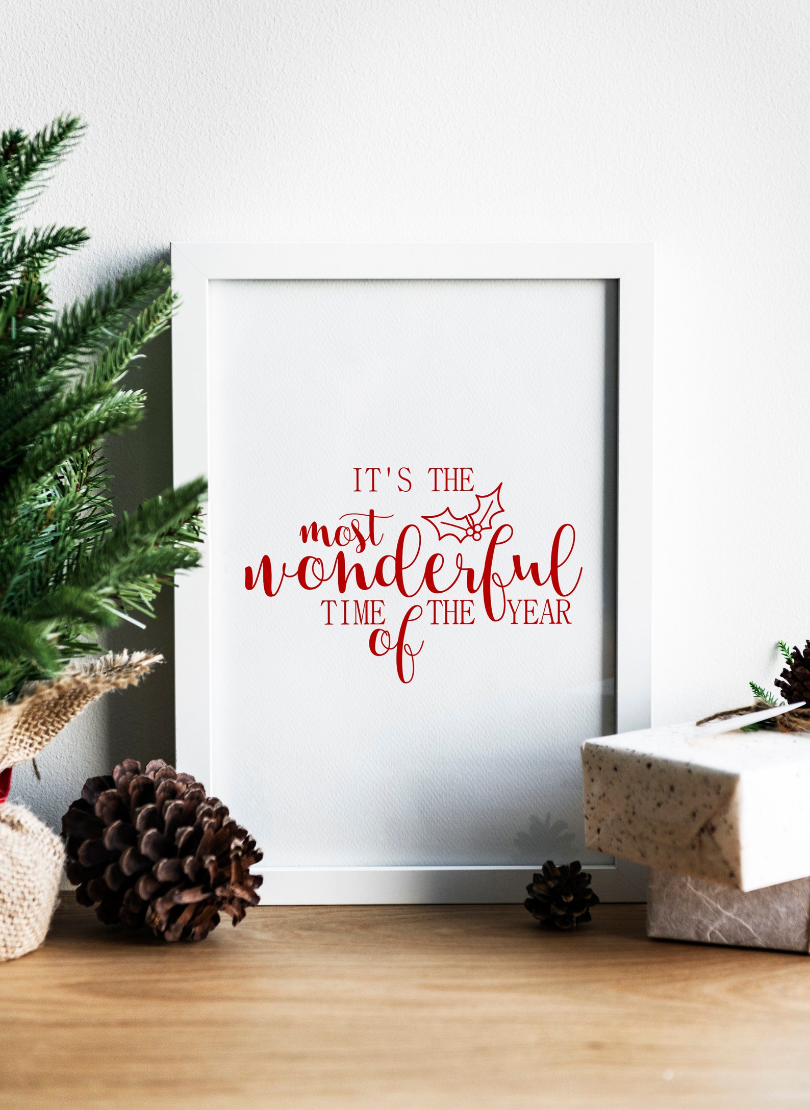 Instant Download Christmas Print Printable Christmas Wall - Etsy