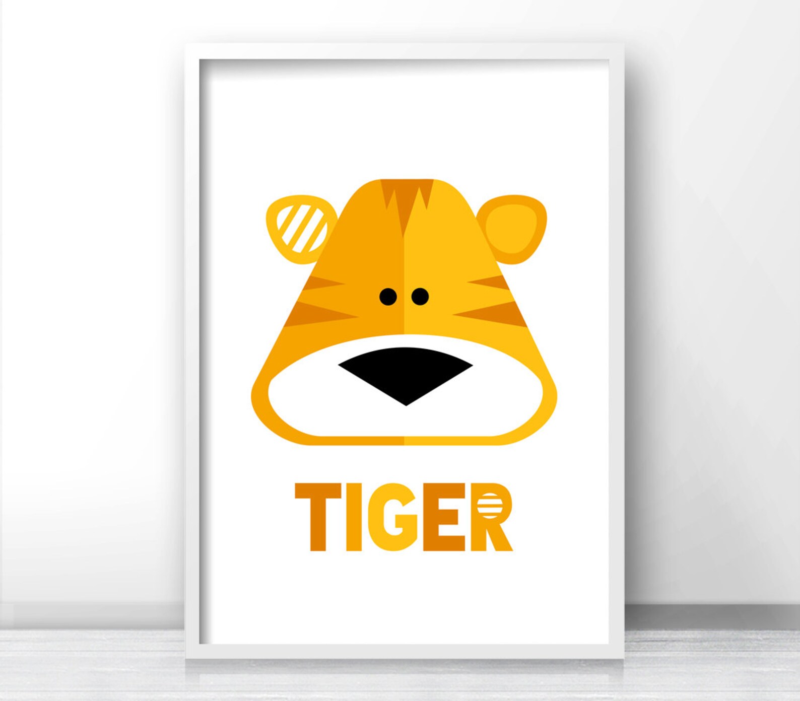 Jungle Animals Nursery Prints Printable Kids Art Kids | Etsy