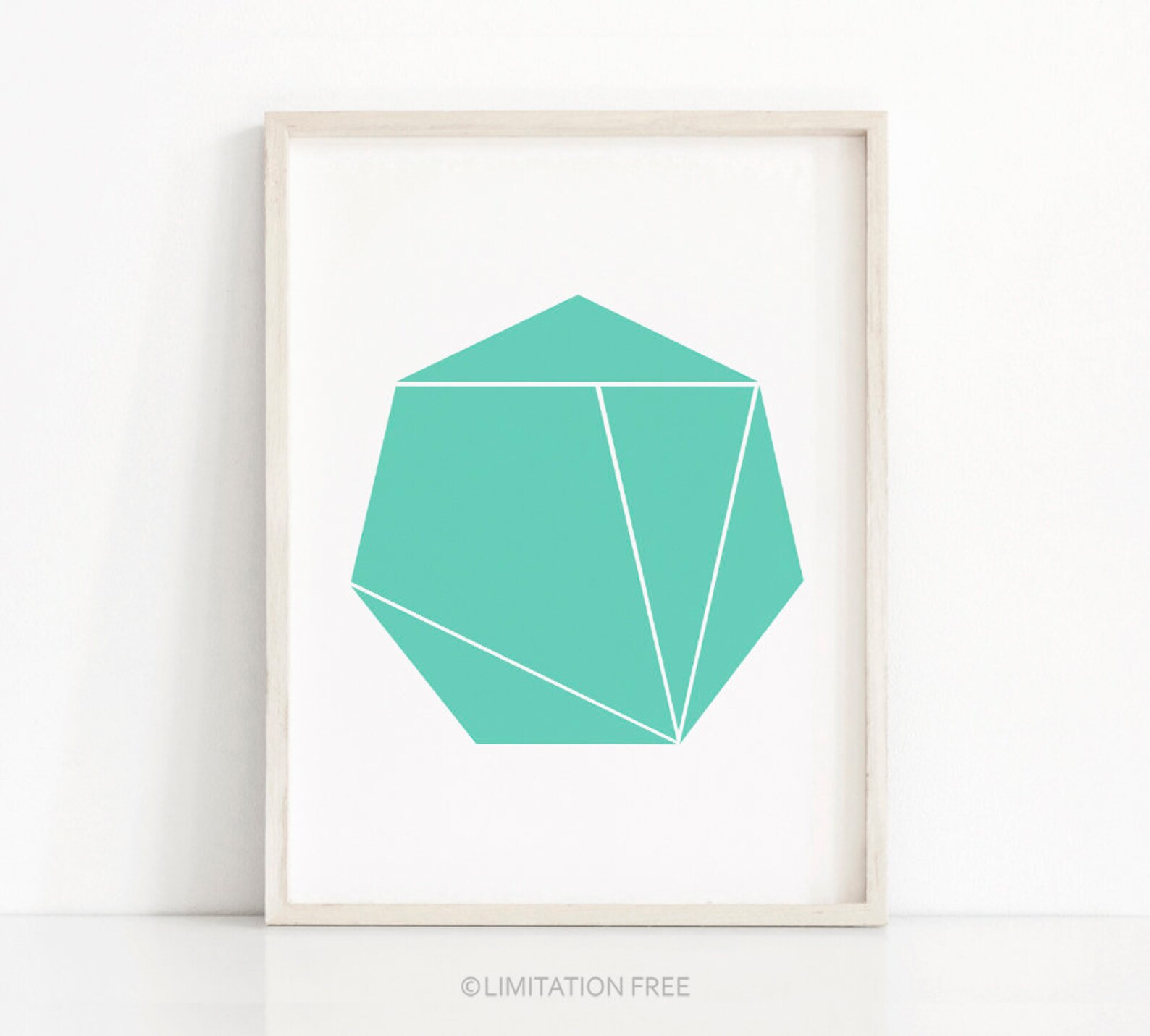 Mint Green Wall Art Print Instant Digital Download Art Etsy