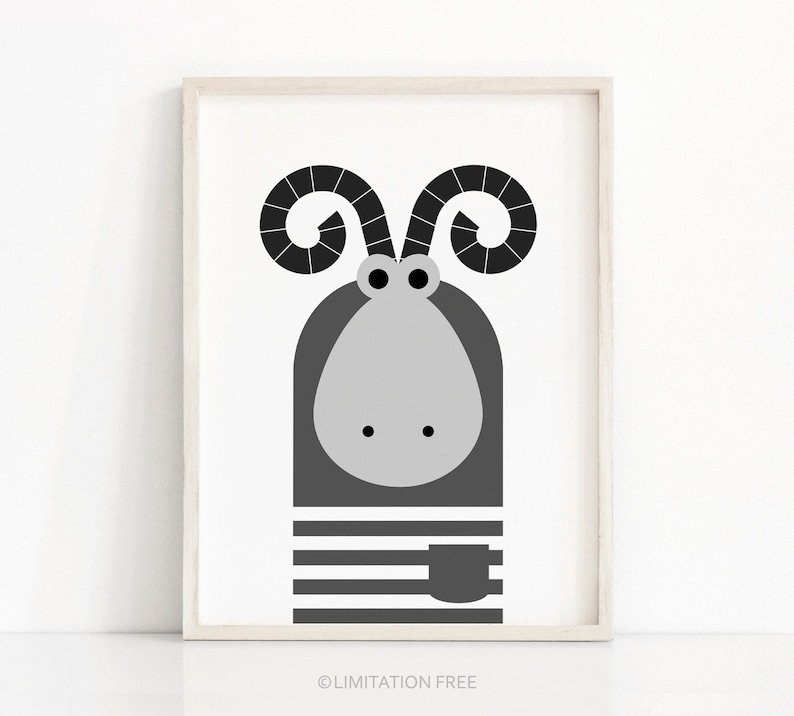 Digital Download Nursery Animal Print, Farm Animal Printable Kid Digital Download Nursery Animal Print, Farm Animal Printable Kid