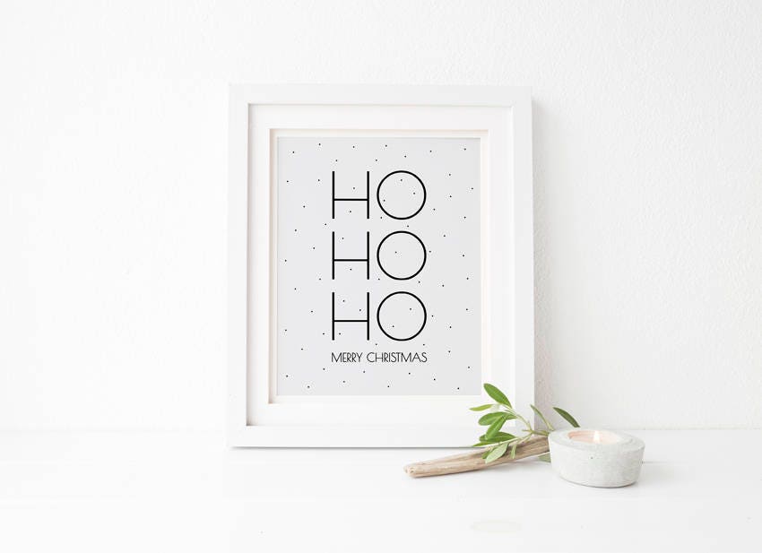 Printable Christmas Decor Instant Download Christmas Print - Etsy