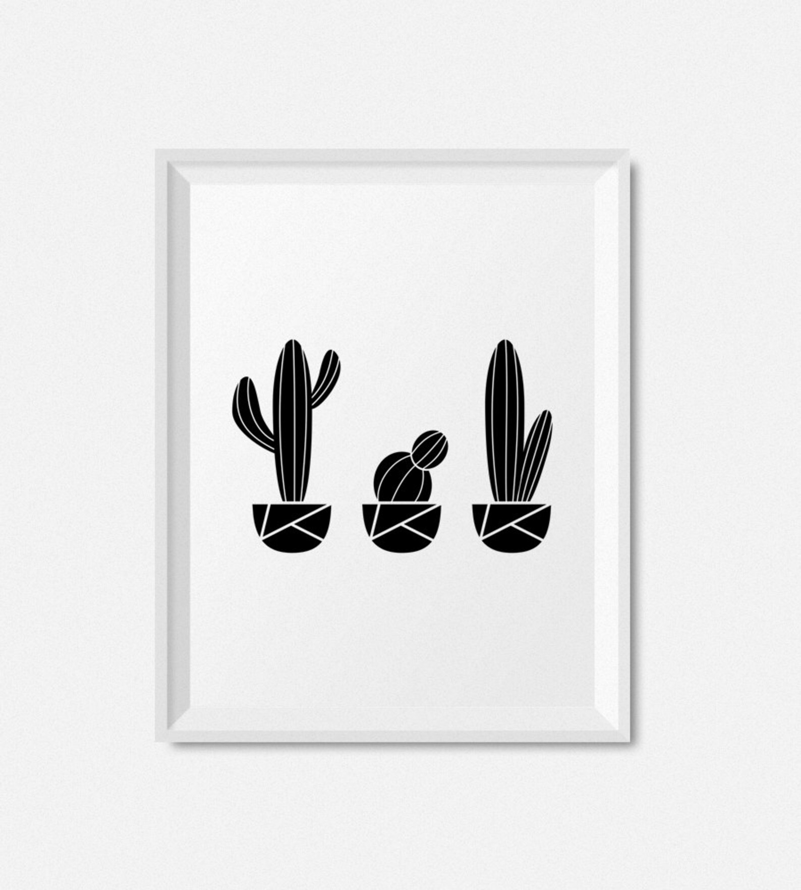 Instant Download Printable Art Cactus Wall Art Printable Etsy