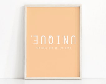 Instant Download Printable Art, Nursery Quote Print, Typography Print, Peach Home Decor, Wall Art Print, Kids Print, Printable Nursery Art