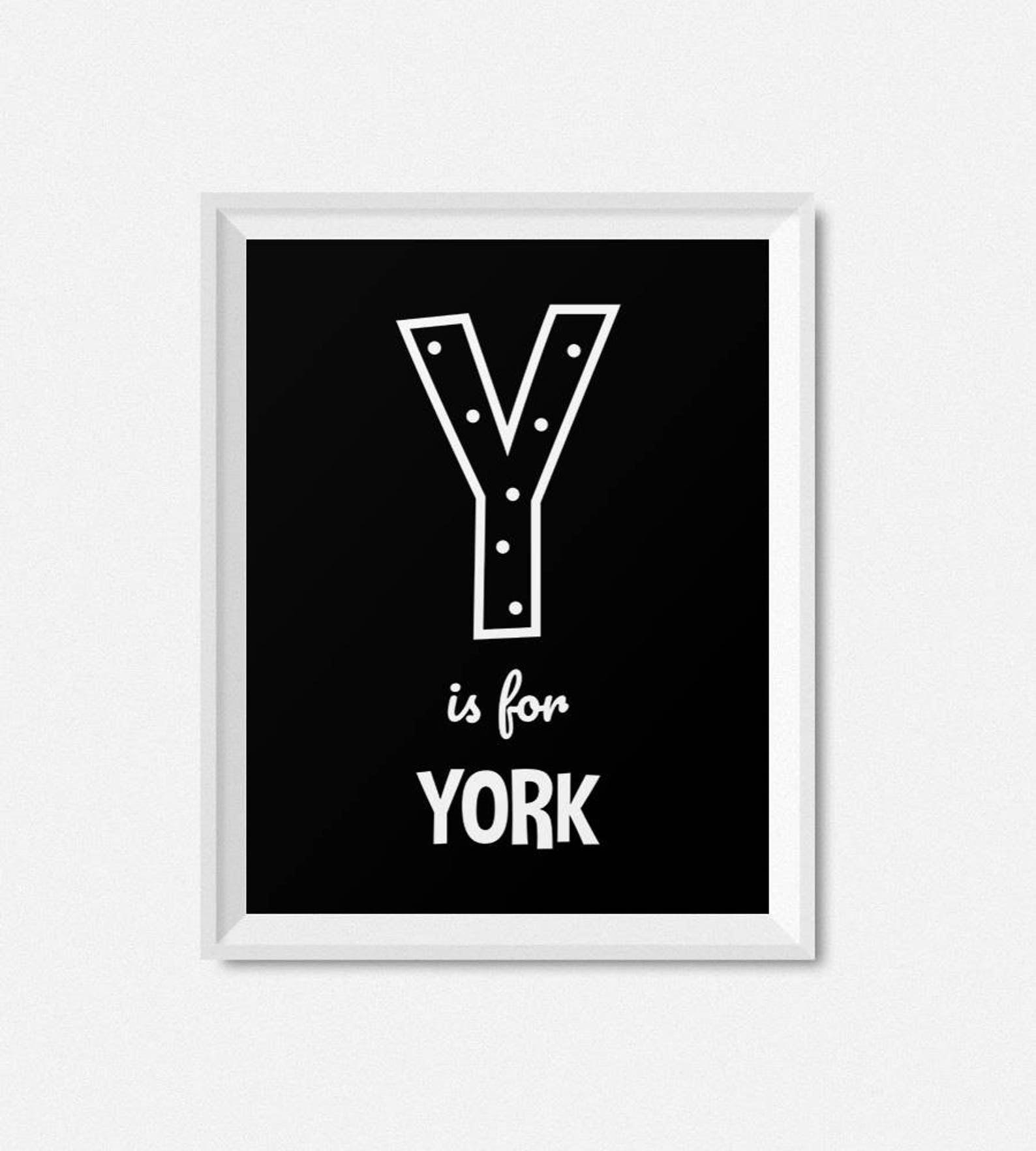 Nursery Name Wall Art Print Custom Name Art Personalized Etsy