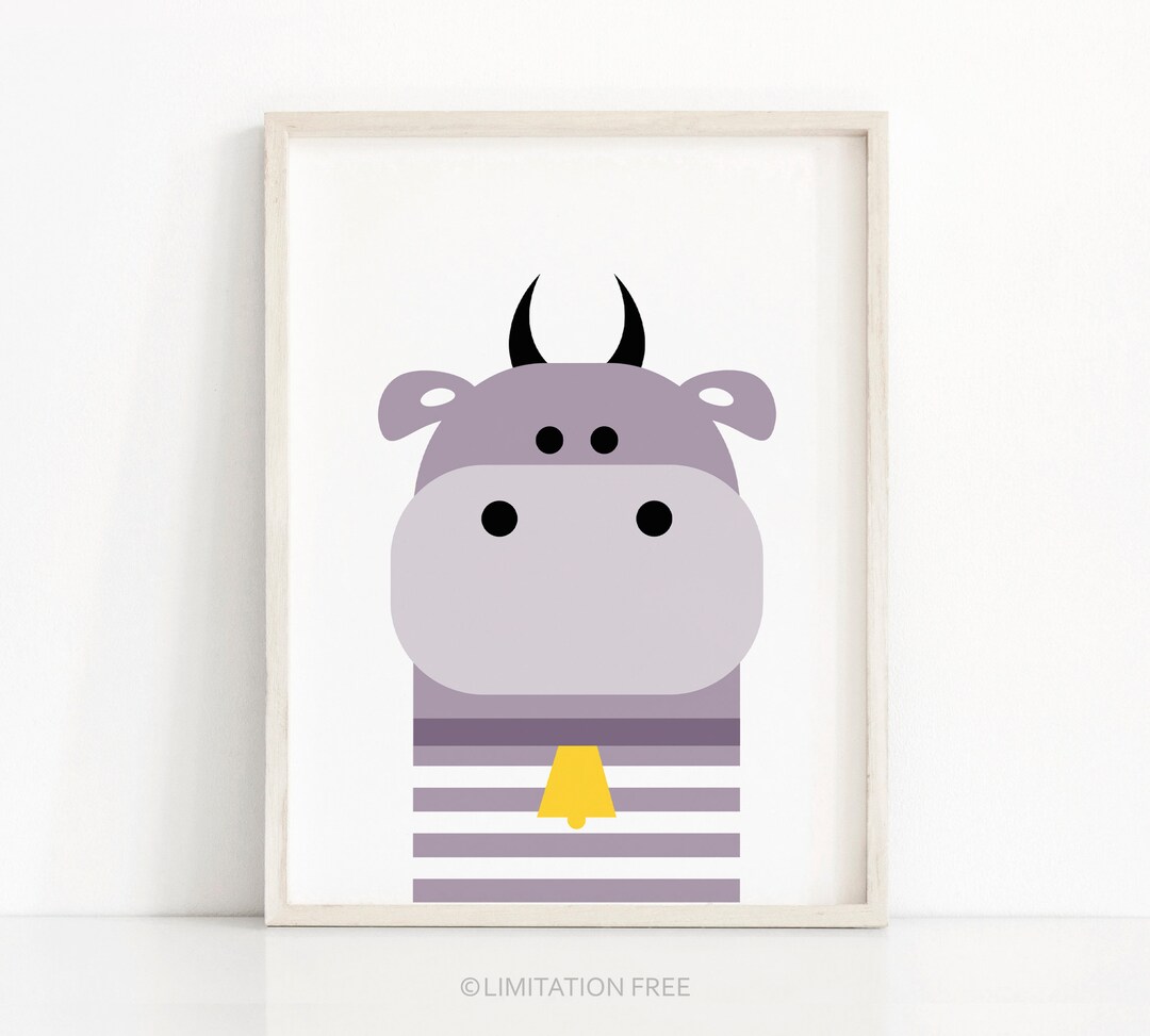 Digital Download Nursery Art, Printable Nursery Wall Art, Kids Art ...