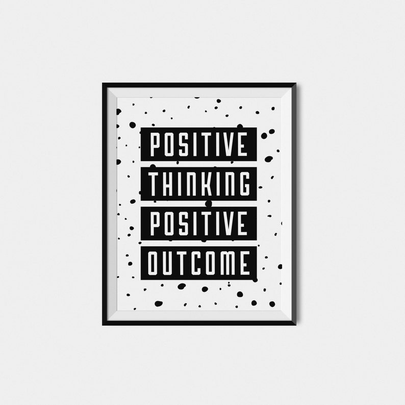 Typography Motivational Quote Print Inspirational Quote Printable Digital Wall Art Black And White Print Instant Download Printable Art