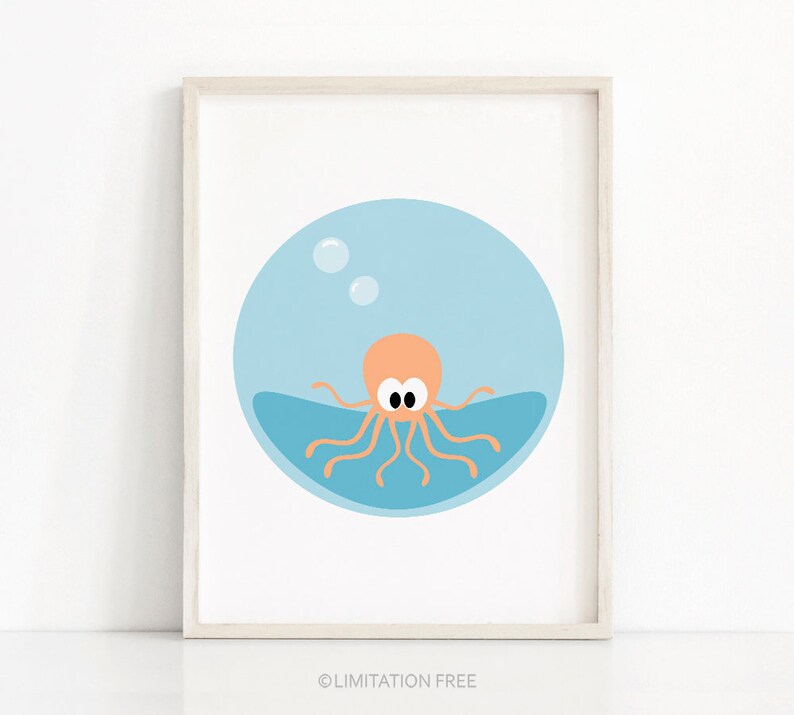 octopus nursery decor