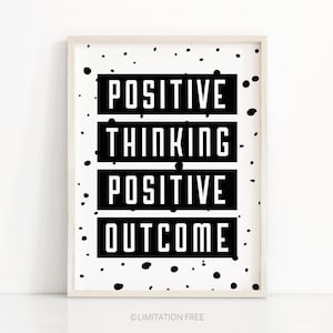 Inspirational Quote Printable Digital Wall Art Instant image 1