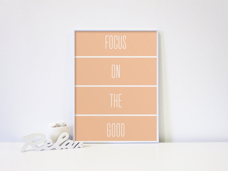 Digital Download Art Print, Motivational Quote Print, Instant Download ...