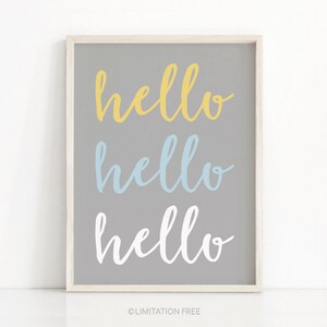 Printable Nursery Art, Boy Nursery Decor, Nursery Prints, Kids Prints ...