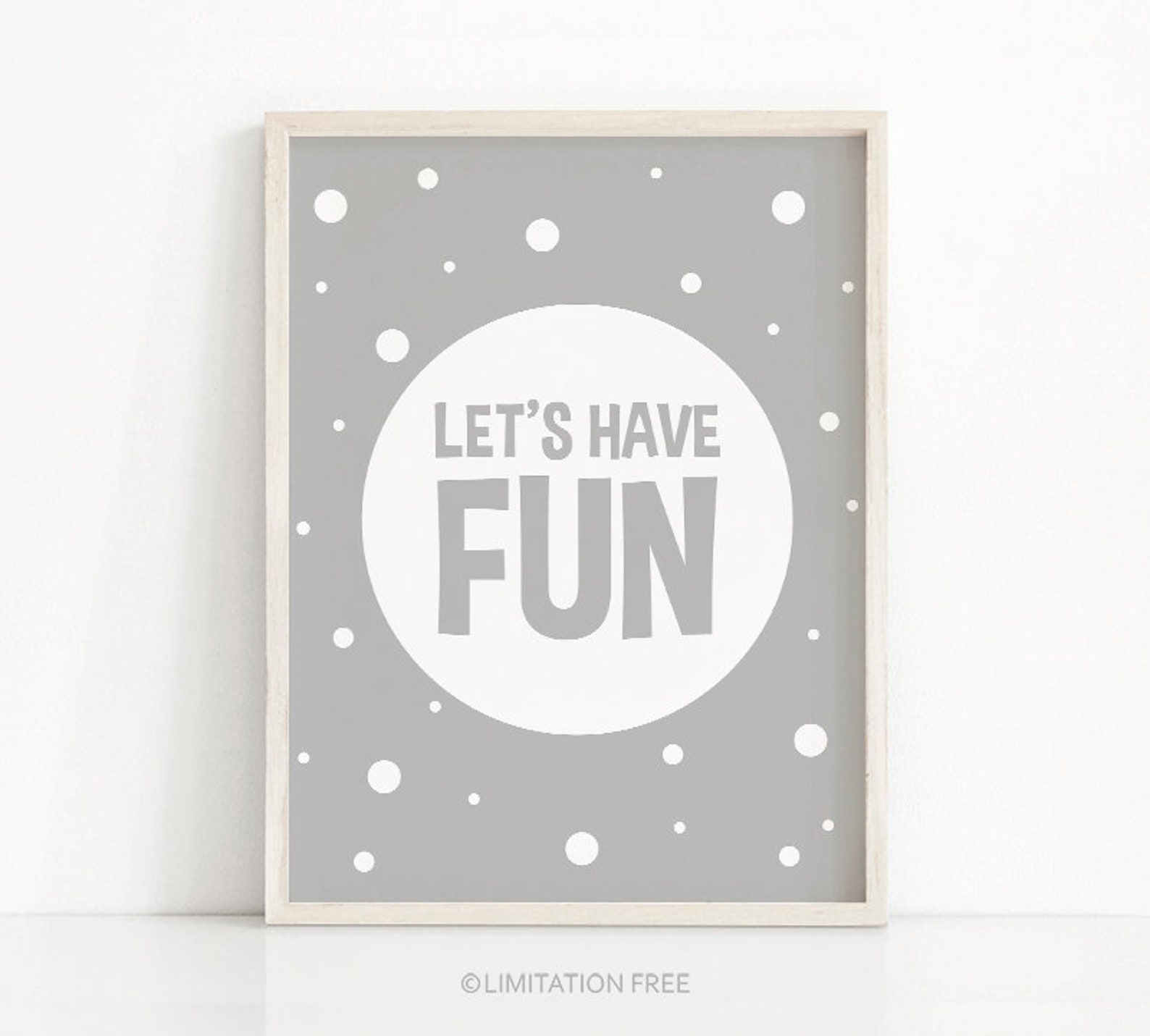 Playroom Decor Digital Download Nursery Print Printable Etsy