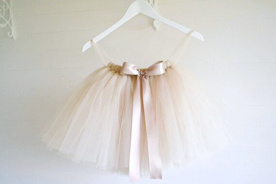 taupe flower girl dress