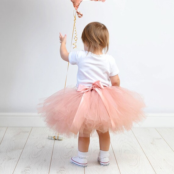 rose gold tutu skirt