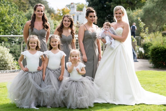 flower girl tutu skirts