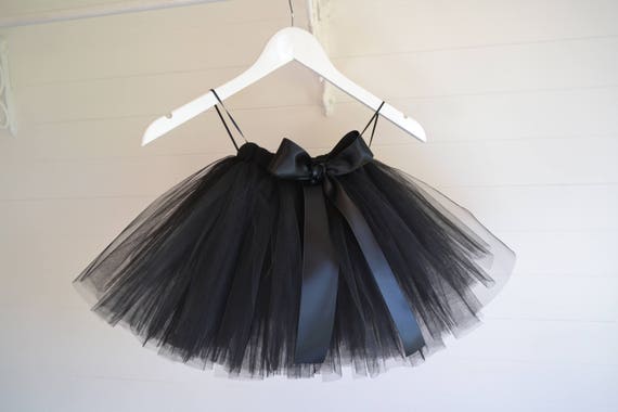 black tulle skirt baby