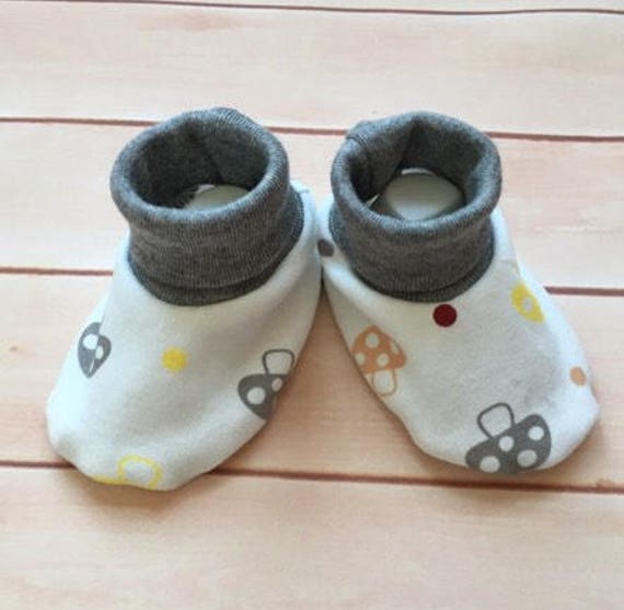 organic cotton baby booties