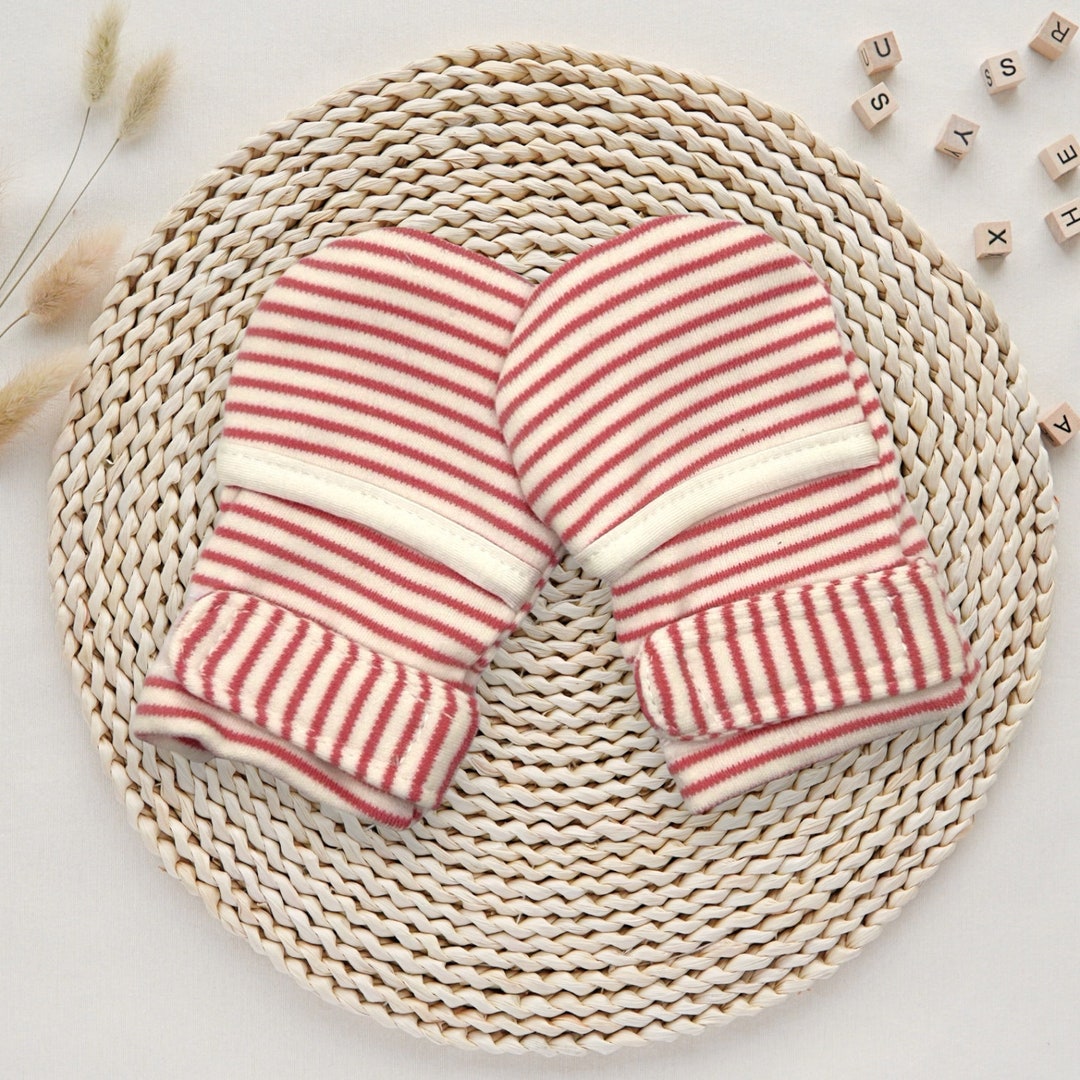 Kids Velcro Scratch Mittens/eczema Relief Mittens/newborn Sensory Colors Mittens/skin Protective