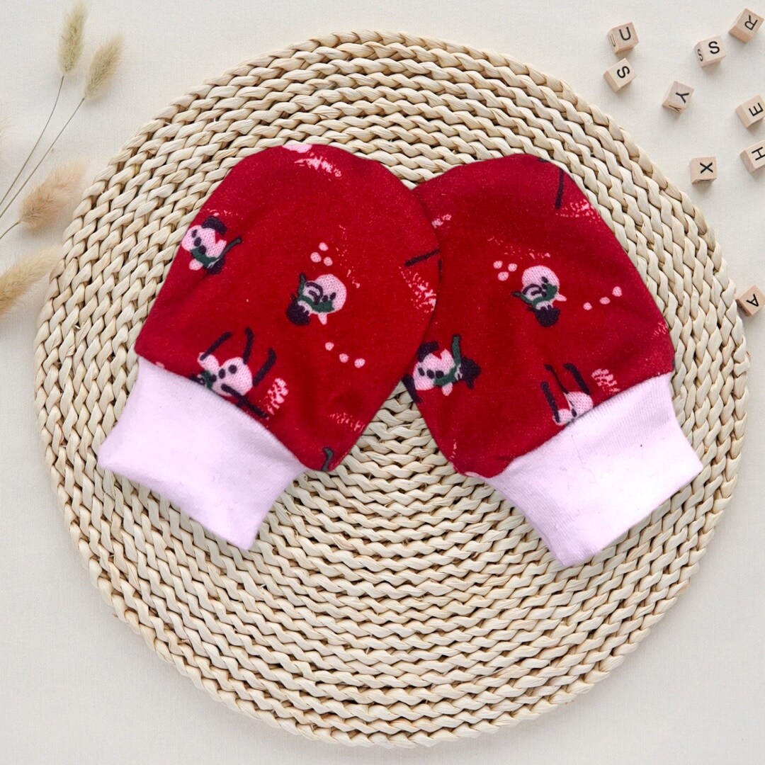 Cute Snowman Gender Neutral Baby Mittens/ Holiday Outfit Etsy