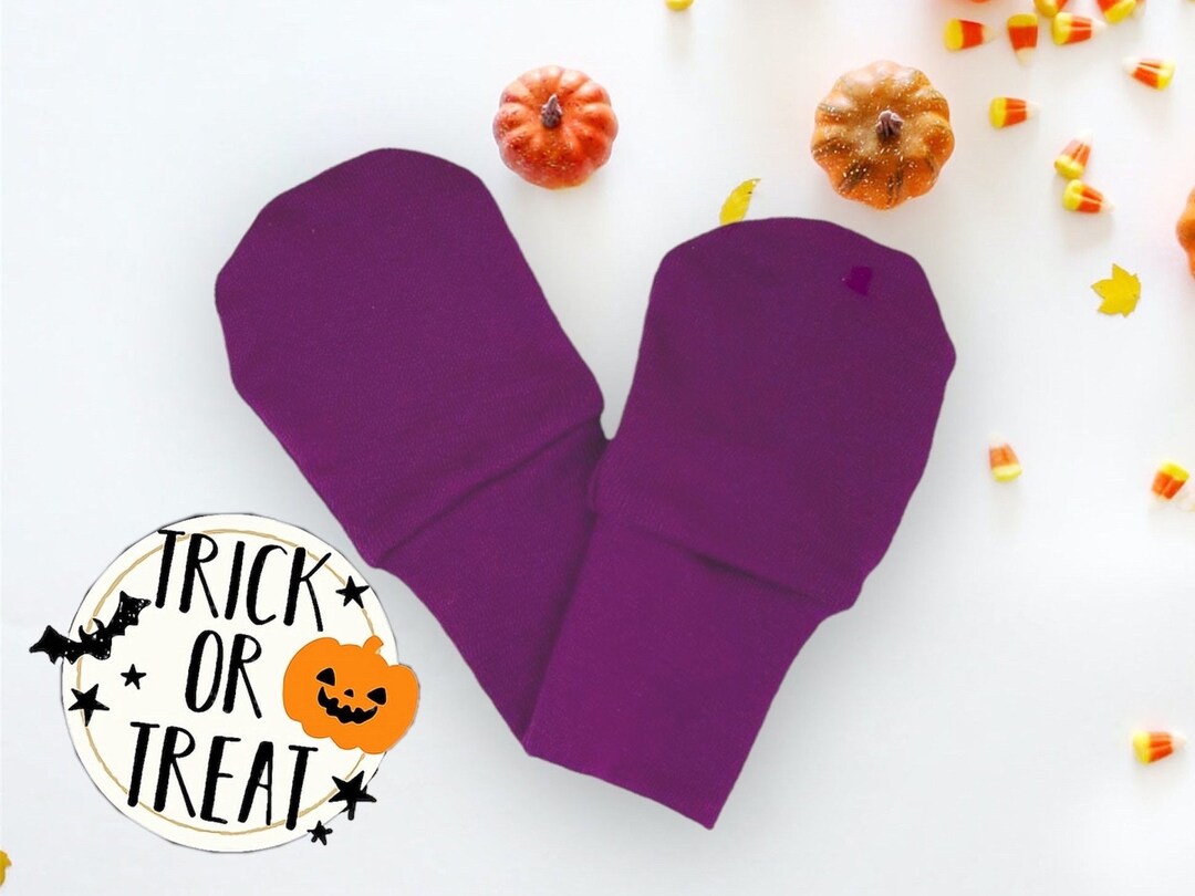 Halloween Baby Scratch Mittens /halloween Baby Shower Gift in Etsy