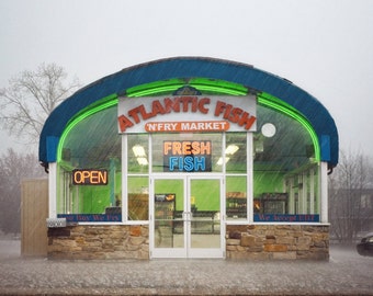 Atlantic Fish'n'Fry (Grand Rapids, MI - 2011) - Print by Brad Gillette