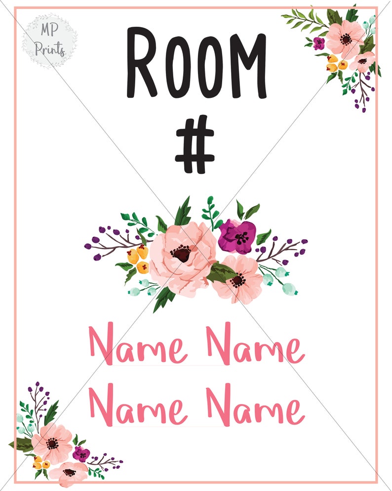 Wall Art Printable Custom Dorm Room Sign Dorm Decor - Etsy