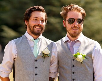 Mintgrüne Herrenkrawatte für Hochzeit, Abschlussball, besonderer Anlass, optional mit geheimer Botschaft, Groomsmen Geschenk auch in 30+ Farben