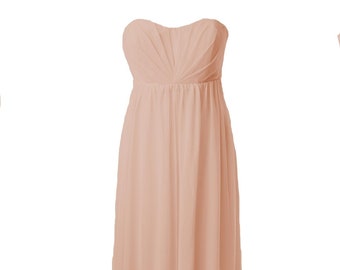 dusky pink multiway dress