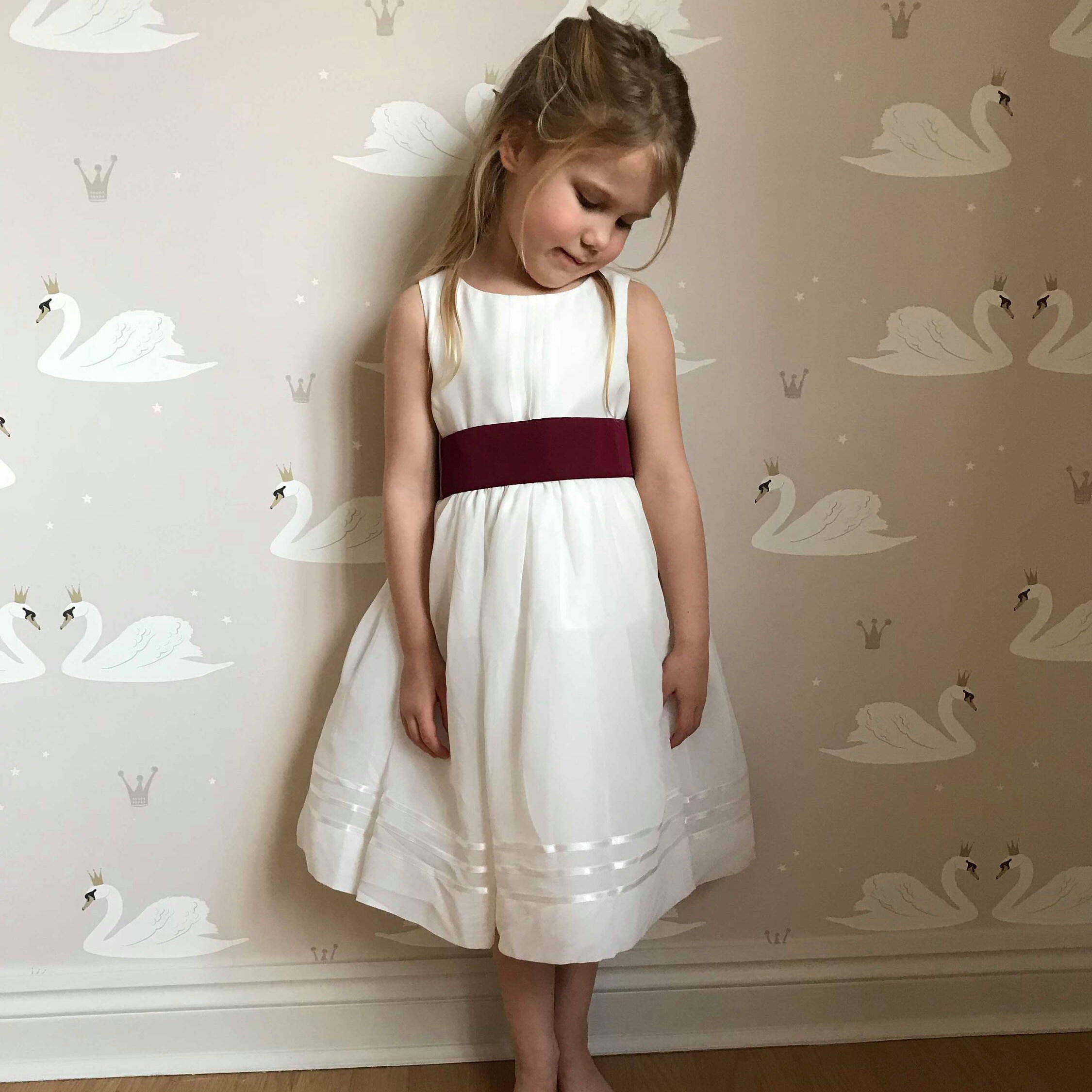 Merlot flower girl dress Clearance