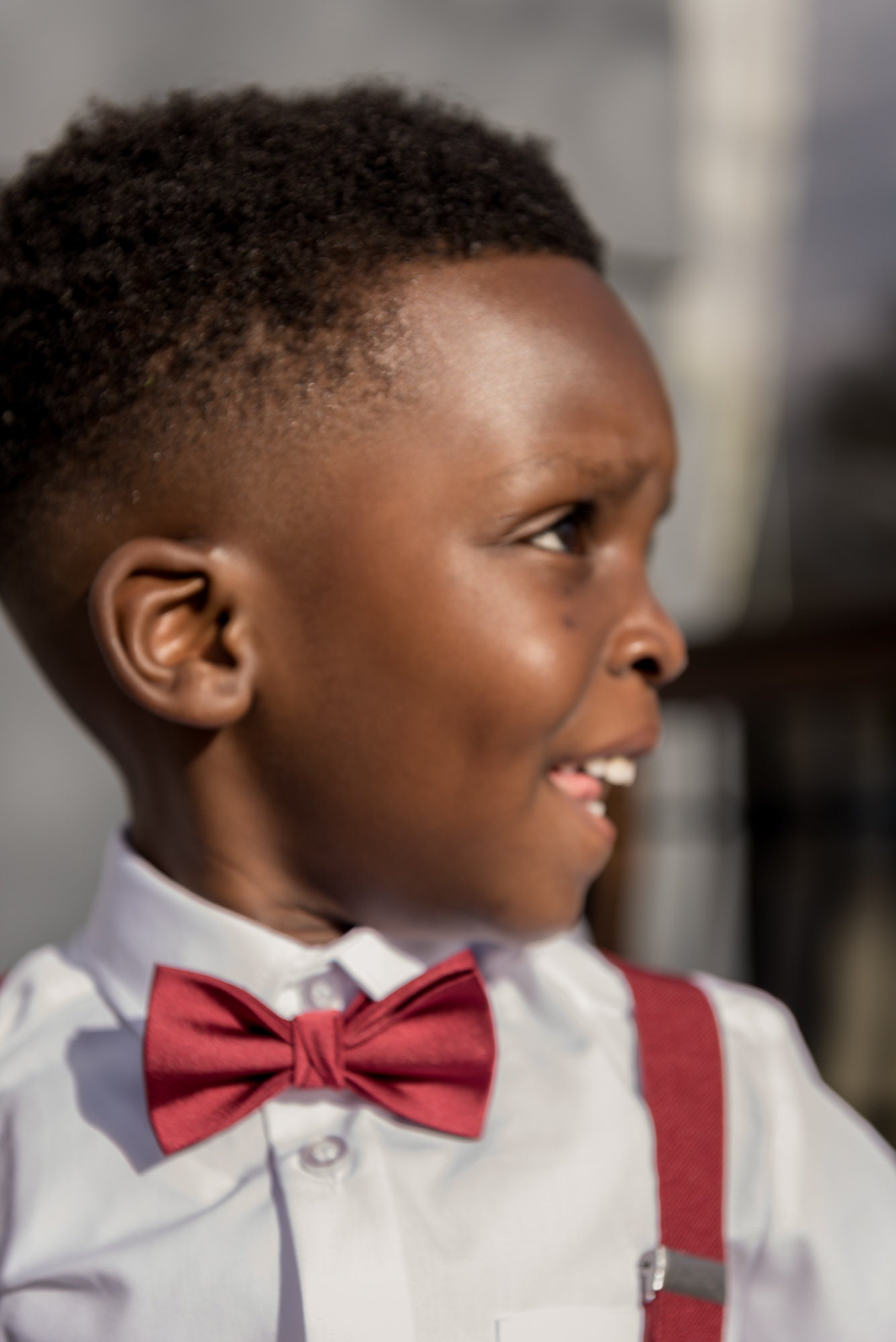 Boy Braces Suspenders and Bow Tie Set ideal for Wedding or Etsy