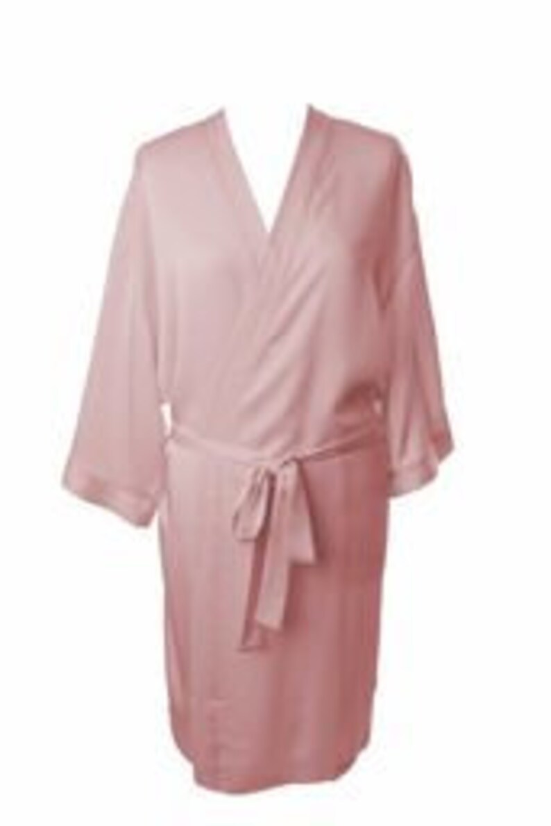 Personalised Pale Pink Dressing Gown Etsy