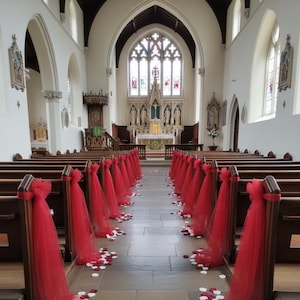 Czerwone satynowe płatki: wielokrotnego użytku konfetti na alejkę weselną, dekoracja dla dziewczynki sypiącej kwiaty