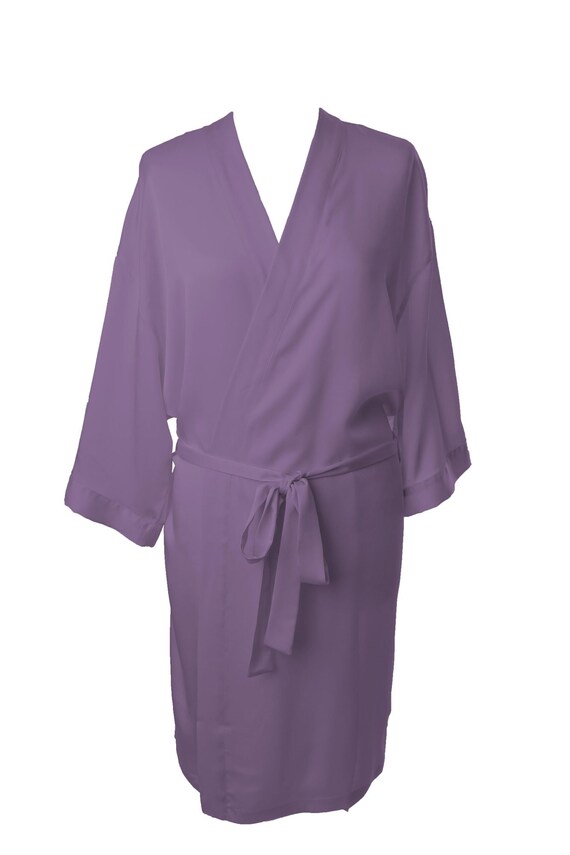 lavender dressing gown