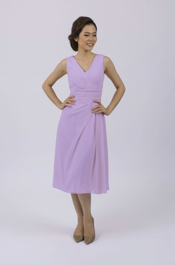 Coral Strapless Long BridesmaidProm Dress by Matchimony
