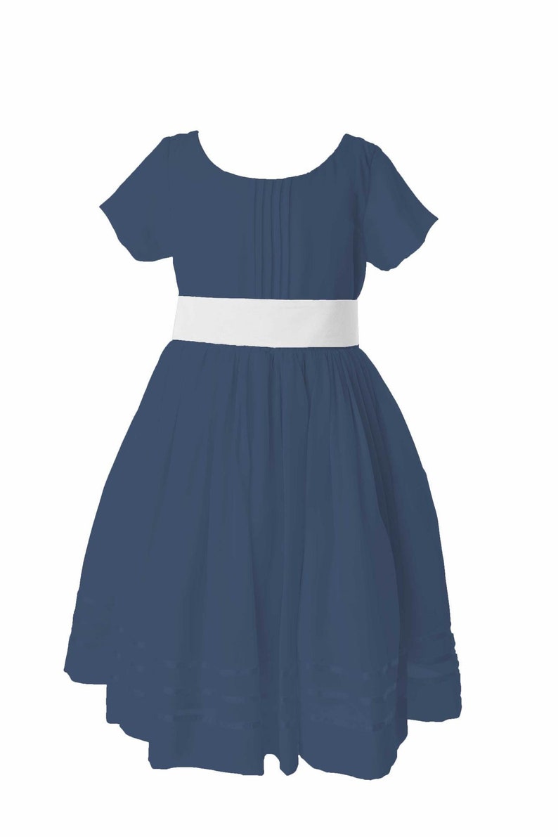 Non-cutesy colored Flower girl dress? 16