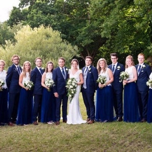 Navy Blue Tulle Skirt, Maxi Skirt, Ideal for Bridesmaids, Wedding Separates