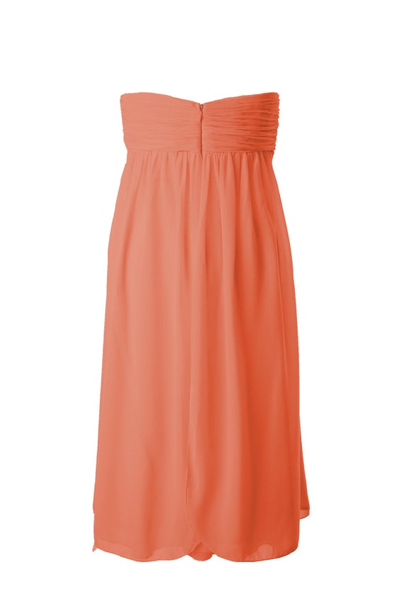 coral multiway dress