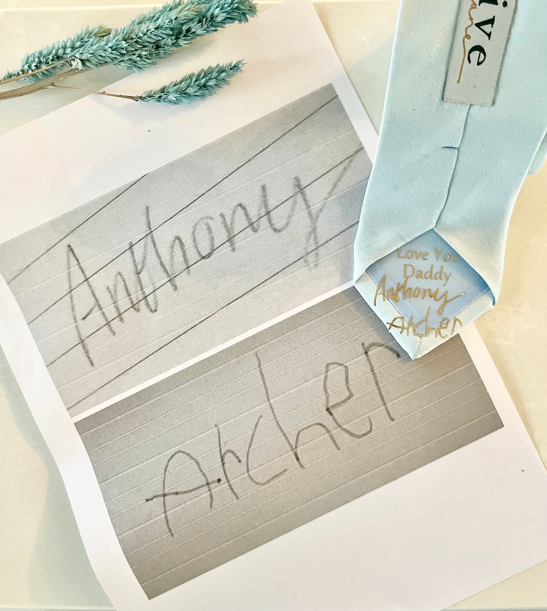 Cravatte con foto personalizzate / Regalo per la festa del papà