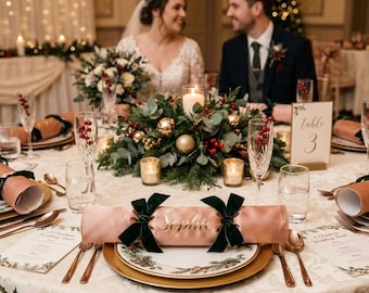 Luxury Personalised Christmas Party/ Wedding Crackers.