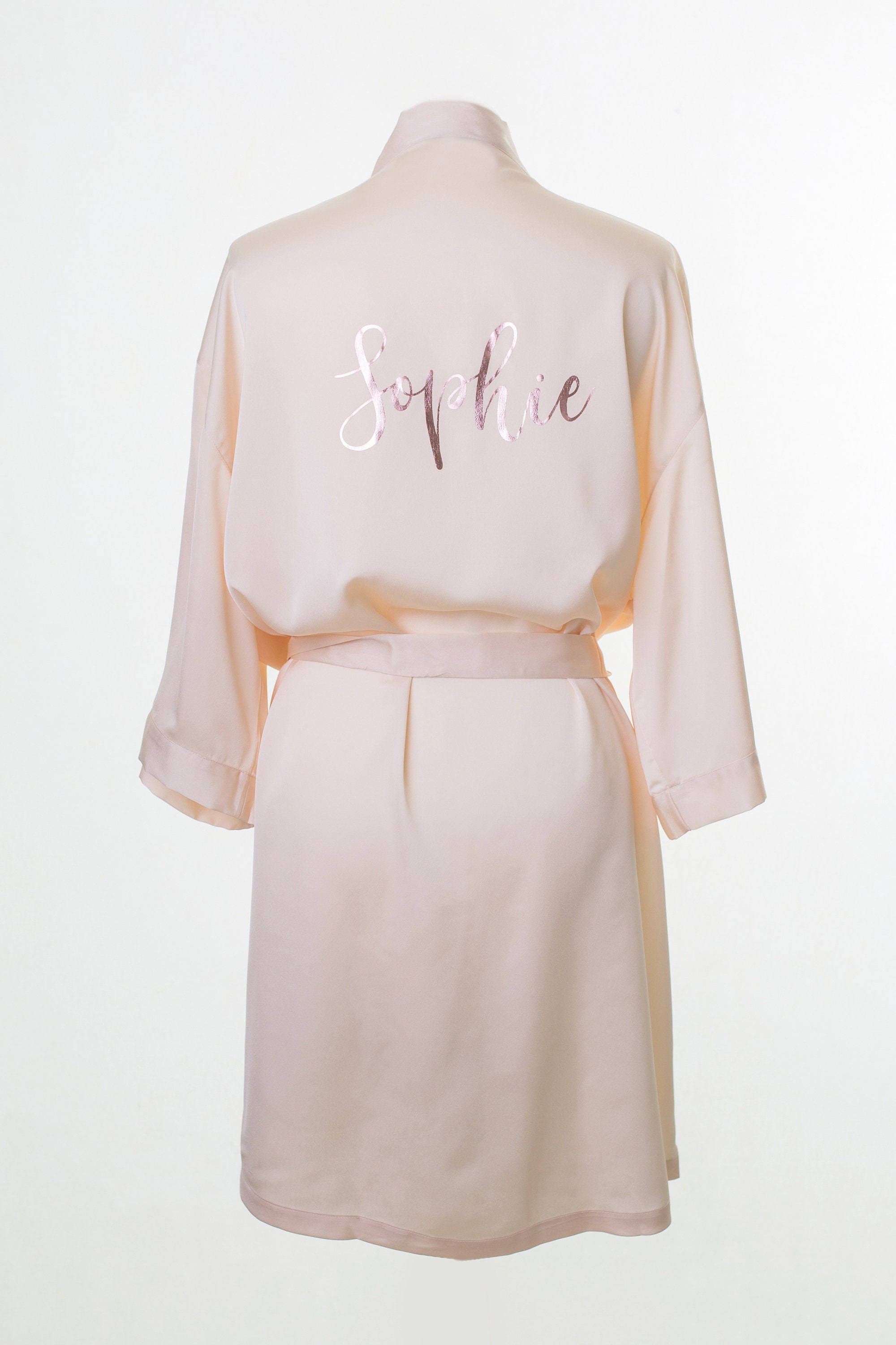 Personalised Sunshine Yellow Dressing Gown Etsy