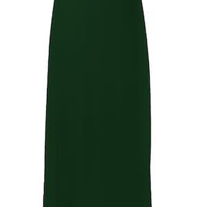 Long Green Tulle Bridesmaid Skirt