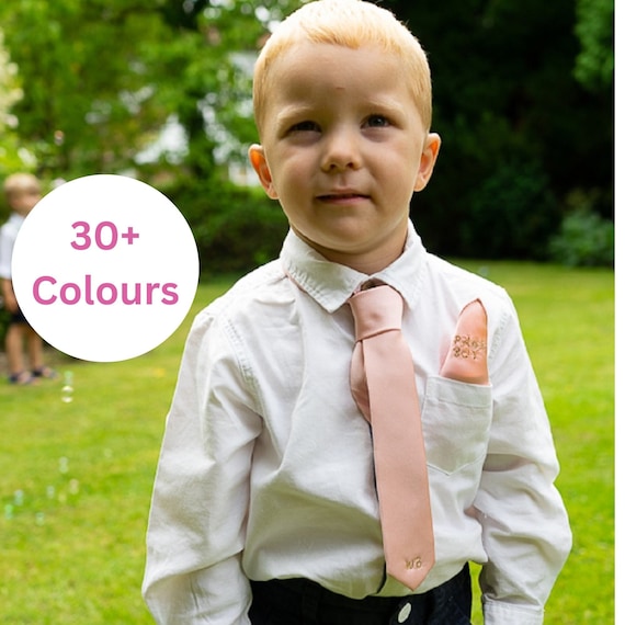 personalised silk tie