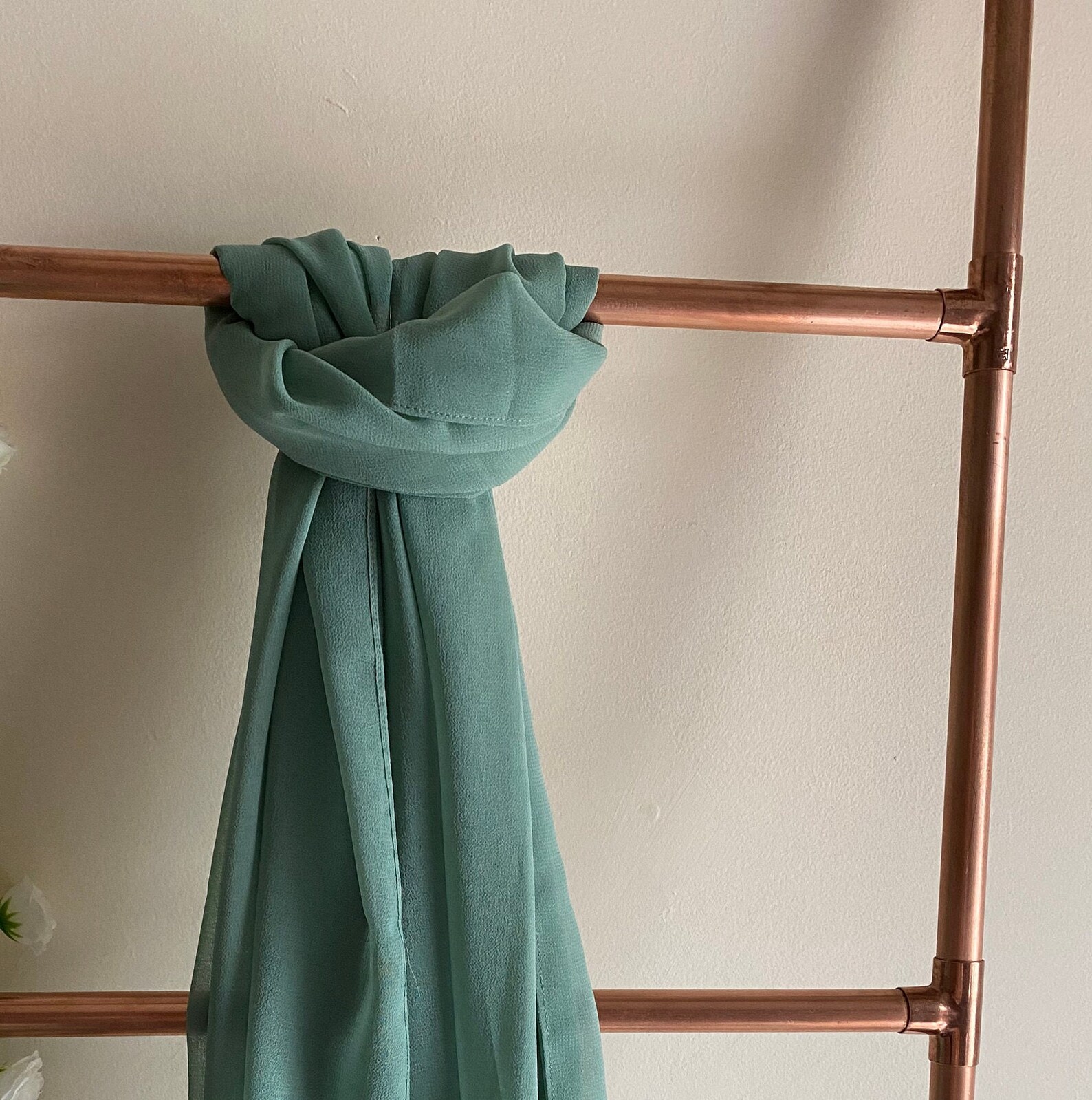 Sage Chiffon Shawl Sage Green Cover up Wrap Pashmina Etsy