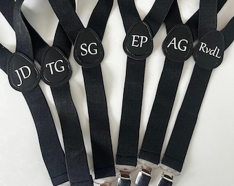 Men's Personalised Braces/Suspenders ideal for Wedding, Special Occasion, Monogrammed