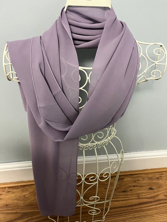 chiffon sjaal